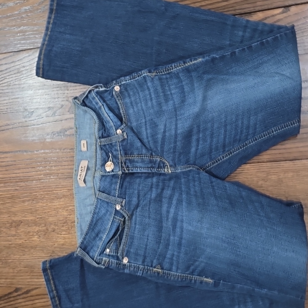 Ariat Dark Blue Women's Boot Cut Jeans - Picture 3 of 3